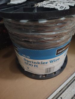 500 FT Sprinkler Wire For Up To 9 Valves