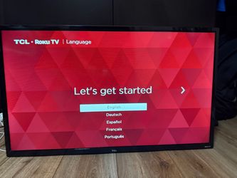 32 inch TCL Roku Tv