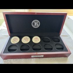 BRADFORD EXCHANGE: Greatest WWII Fighter Planes, Proof, 99.9% silver plated, 3/10