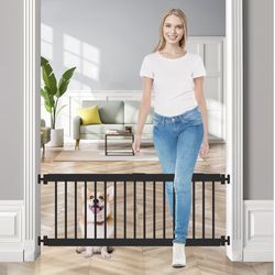 🚨 MUST GO TODAY! NEW Adjustable Dog Gate 18”-45” Wide – Step Over Metal Gate – $40 🚨