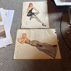 World War 2 Pin Up Pages 20$ Each 