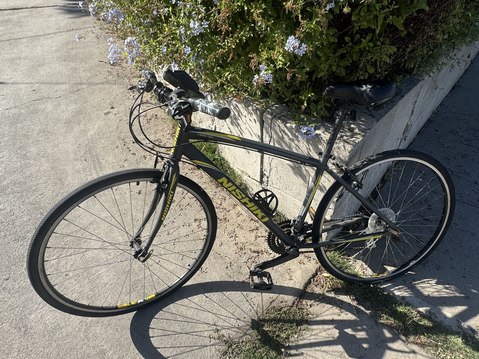 Nishiki Hybrid 21 Speed Bicycle With 29” Wheels, Kendall Hybrid Tires And Linear Pull Brakes