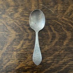 Vintage Cartier Sterling silver baby spoon