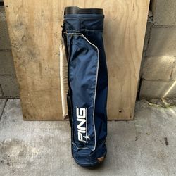 VINTAGE PING L8 SINGLE STRAP GOLF SUNDAY BAG
