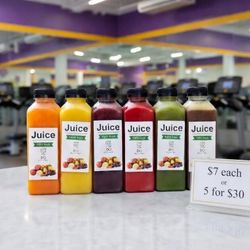Fresh Natural Juices  $7 