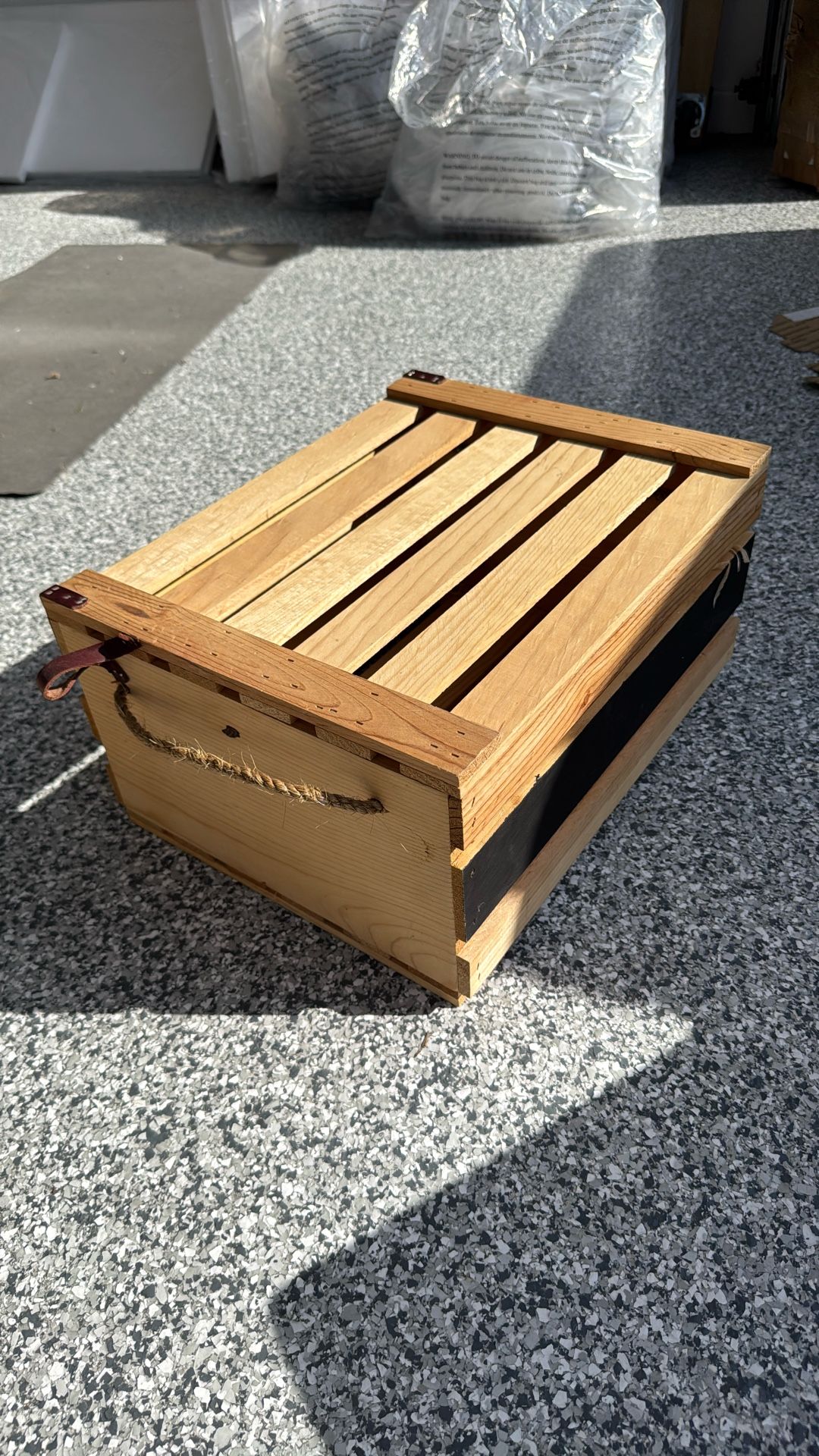 Wooden basket