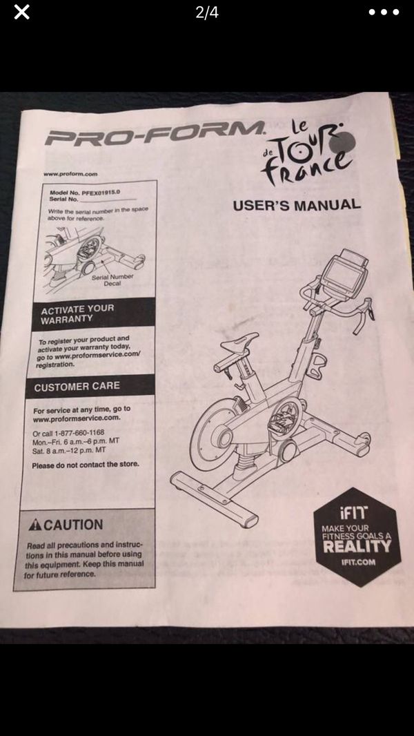 Spirit 680 Exercise Bike Manual Spirit 680 Exercise Bike Manual