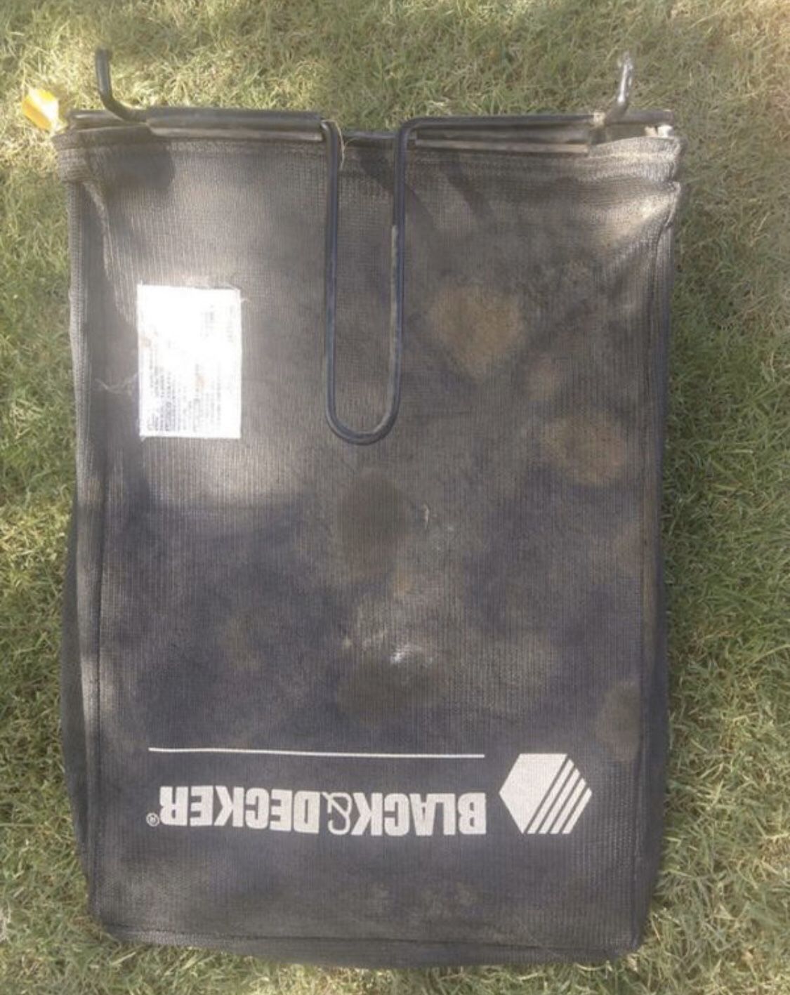 Black and decker electric lawn mower bag