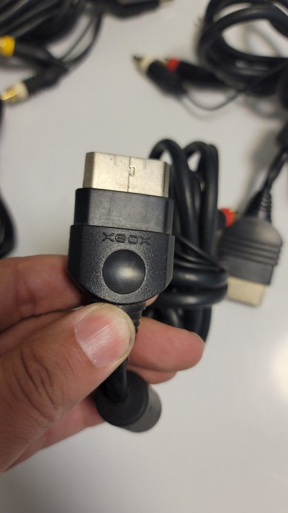 Xbox original conponent video cables