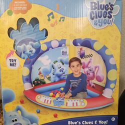 New Blue's Clues Musical Playland Kids Ball Pit