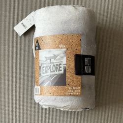Brand new Explore Soft Fleece Throw Blanket