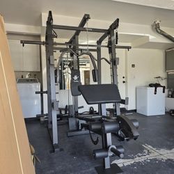 Smith Machine 2001 | Multi-Use Adj Bench | Gym Equipment | Fitness | Squat Rack | Excercise |🔴WEIGHTS AND BARBELL SOLD SEPARATELY 🔴 FREE DELIVERY 🚚