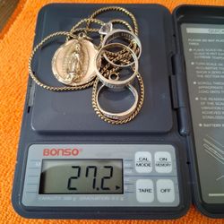 27.2 14k Yellow Gold White Gold 