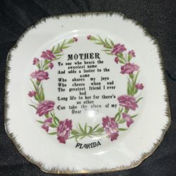 Vintage plate
