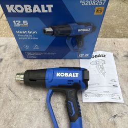 NEW-Kobalt 12.5 Amp Heat Gun-(contact info removed)-Open Box, 5100 BTU, Variable Temp