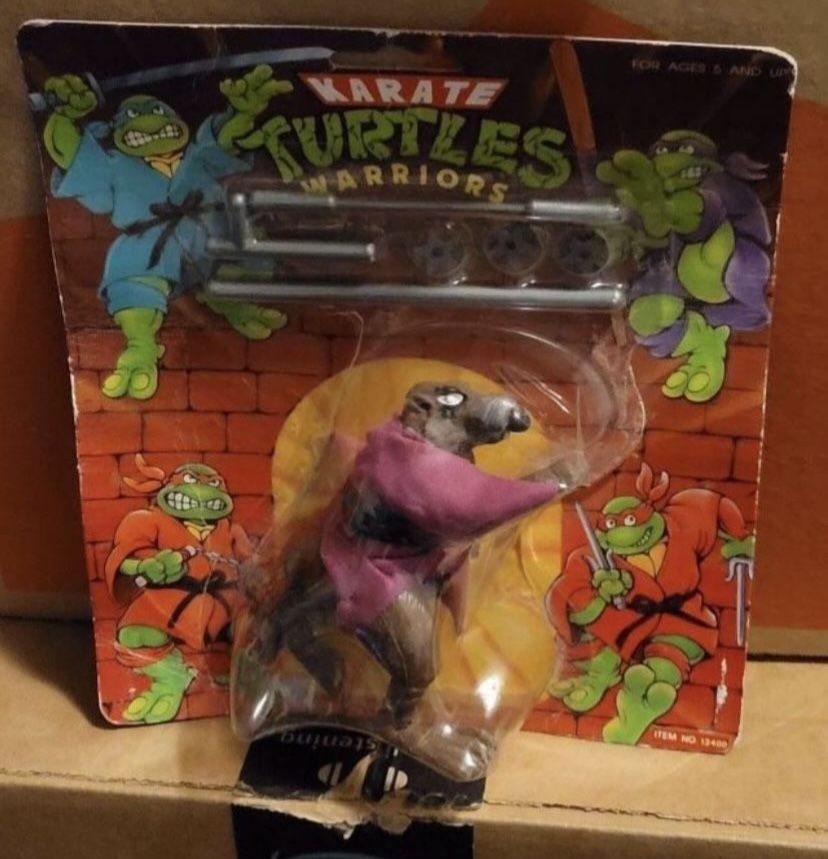karate turtles warriors splinter tmnt knockoff brand new