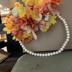 Fall Bead Wreath