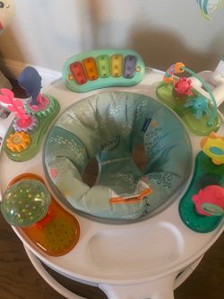 Baby Bouncer and Toy Car