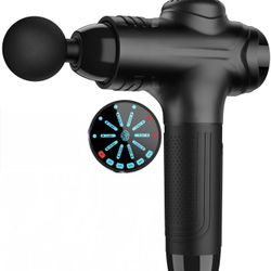 Massage Gun Deep Tissue Percussion Muscle for Athletes,Quiet Handheld Massager with 30 Speed, Electric Back Massagers of X3 Pro(Black)