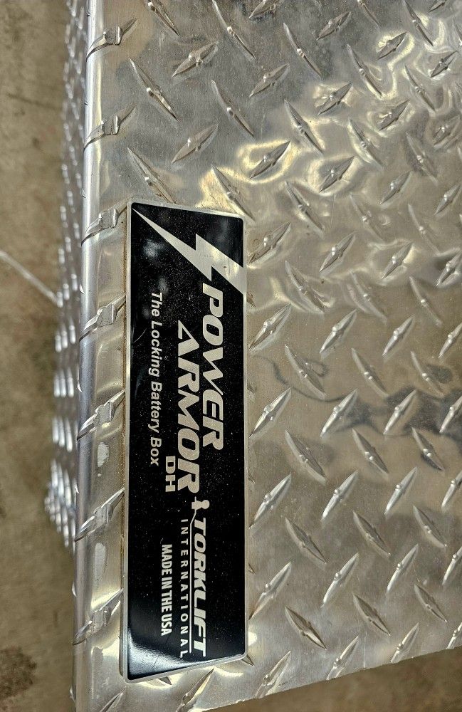 Locking Battery Box.    Power Armor
