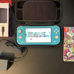 Nintendo Switch Lite w/ Splatoon 2