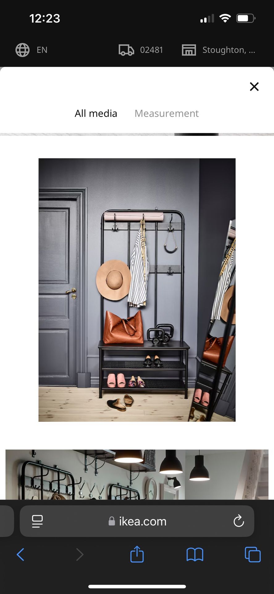 Coat Rack With Shoe Storage