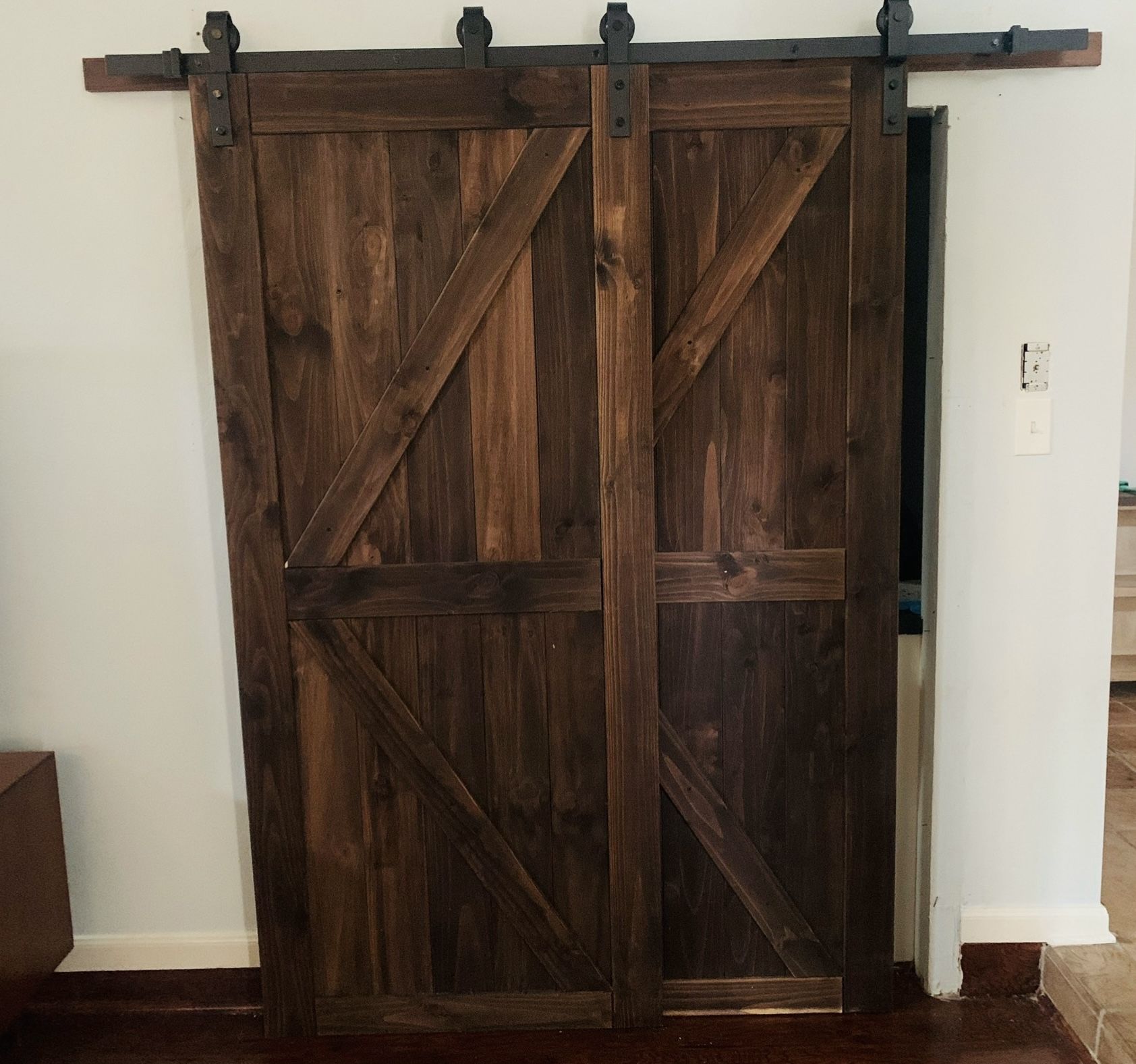 Barn Doors Both Doors For $275