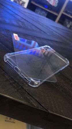iPhone X and XS case and tempered glass combo $20