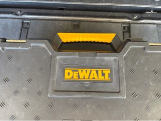 Dewalt tool box.