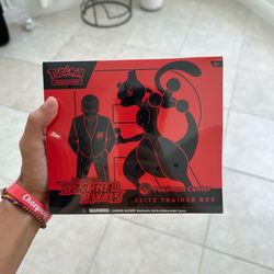 Pokemon Destined Rivals Pokemon Center Exclusive Elite Trainer Box *SEALED*