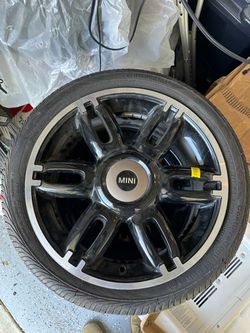 MINI Cooper Alloy Wheels with Continental Tires