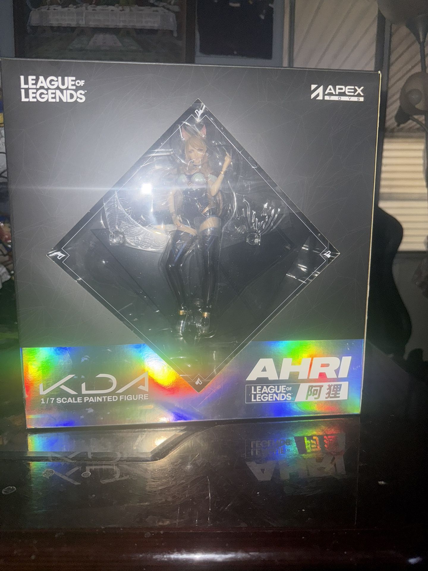 APEX LEAGUE OF LEGENDS K/DA AHRI 1/7 PVC ABS Figure Animation Action Riot Games