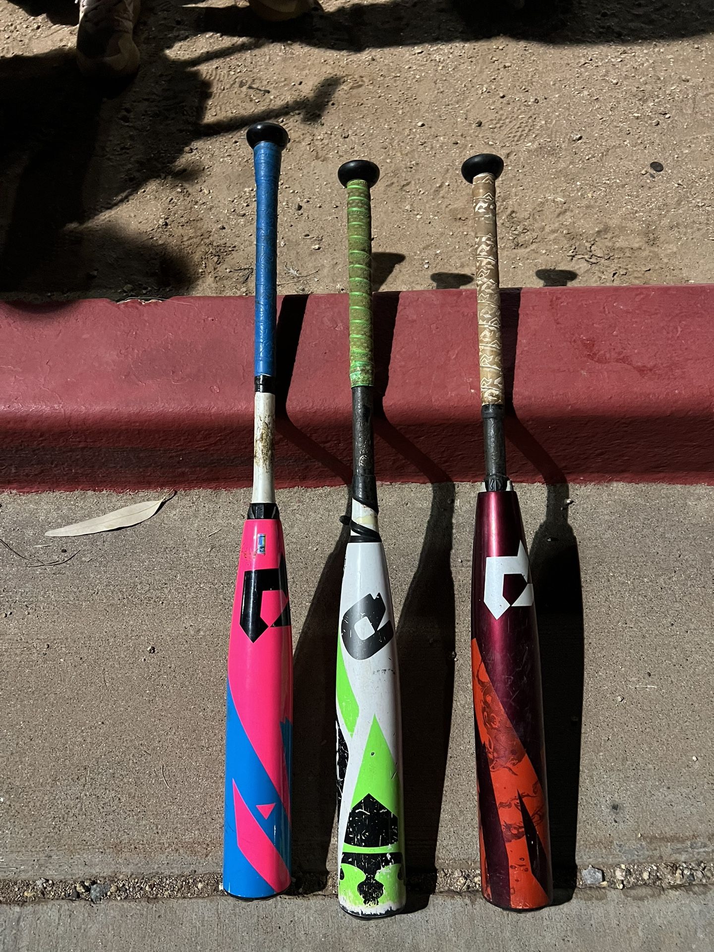 USSSA DeMarini Baseball Bats - Green Zen, Zoa, Custom Zoa