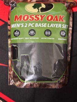 Mossy Oak Men's 2-Piece Base Layer Set