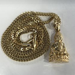 Gold Gods Pendant/Chain