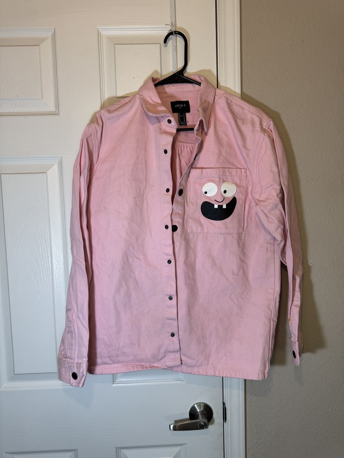 Pink Denim Jacket