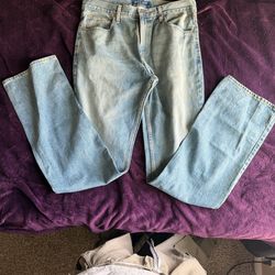 bootcut blue jeans size 32 x 36