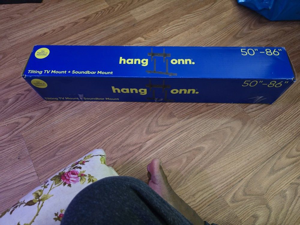 Onn Tilting TV Mount & Sound Bar Mount