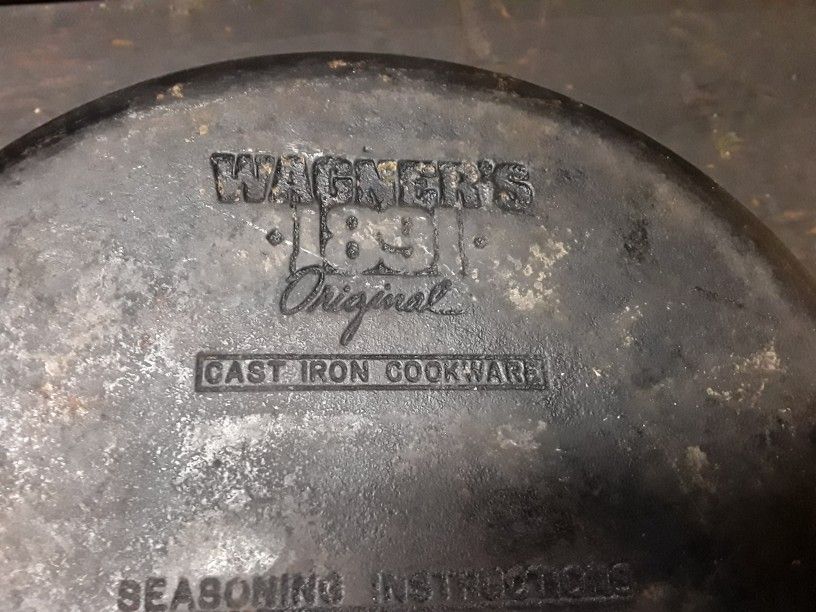 Unmarked Wagner Cast Iron Skillet Pair for Sale in Riverside, CA - OfferUp