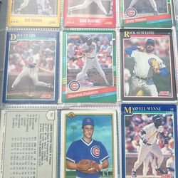 100 Plus Baseball Cards, 1990 To 1980