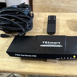 Dual Monitor KVM Switch