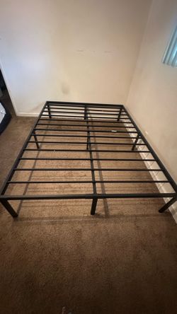Mainstays  Full 14’ Heavy Duty Steel Slat Platform Bed frame