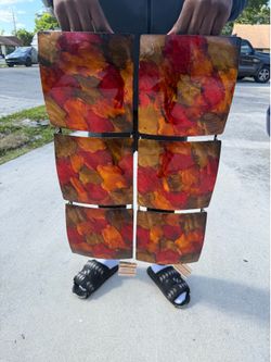 2 piece wall decor