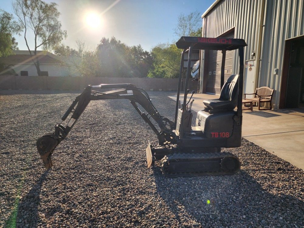 Takeuchi Mini Excavator