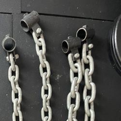 BARBELL WEIGHTLIFTING CHAINS 2 Pairs