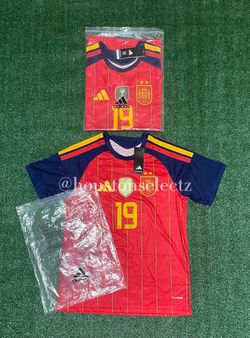 Adidas Spain Lamine Yamal #19 Soccer Jersey