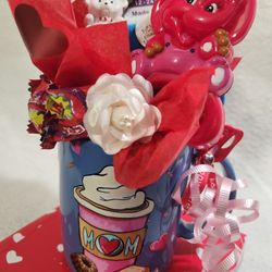 Valentine Misc Coffee Cups Gift Arrangements 