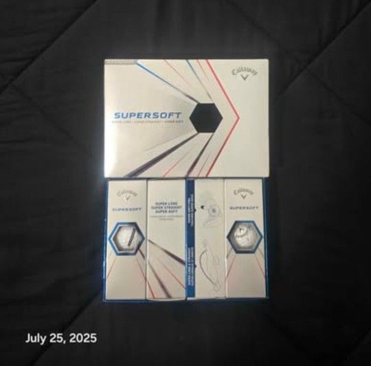 Callaway Supersoft Golf Balls 12-Pack, Super Long, Super Straight