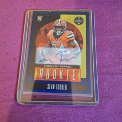 2023 Sean Tucker Legacy Rookies PREMIUM Autograph  15/35