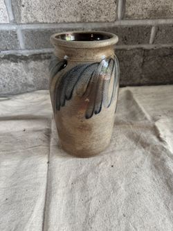 *Vintage* Crocker and Springer Salt Glazed Crock